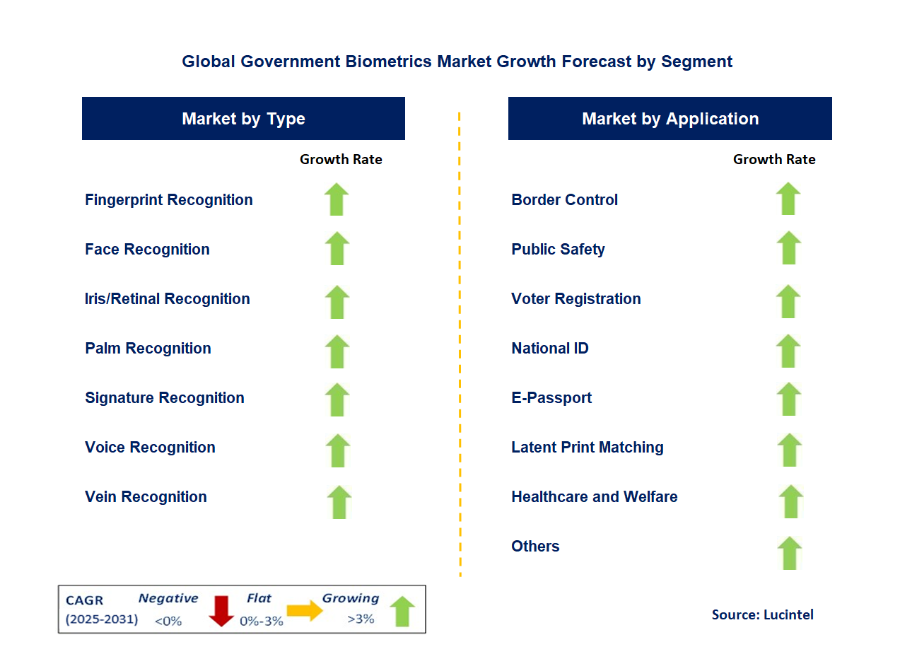 Government Biometrics Market by Segment
